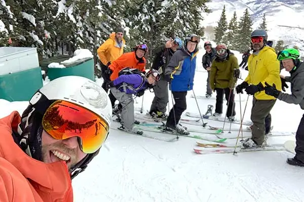 Skiing